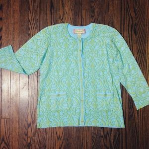Lilly & Van print cardigan